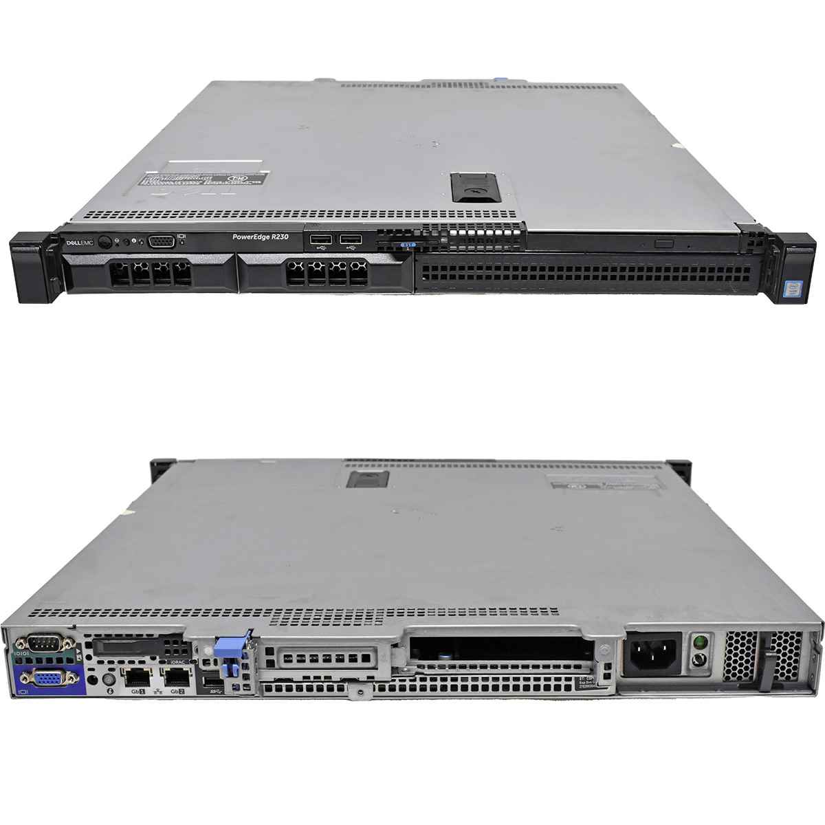 Dell PowerEdge R230 Server  CPU i3-6100 2-Core 3.70 GHz 16GB PC4 2x LFF 3,5