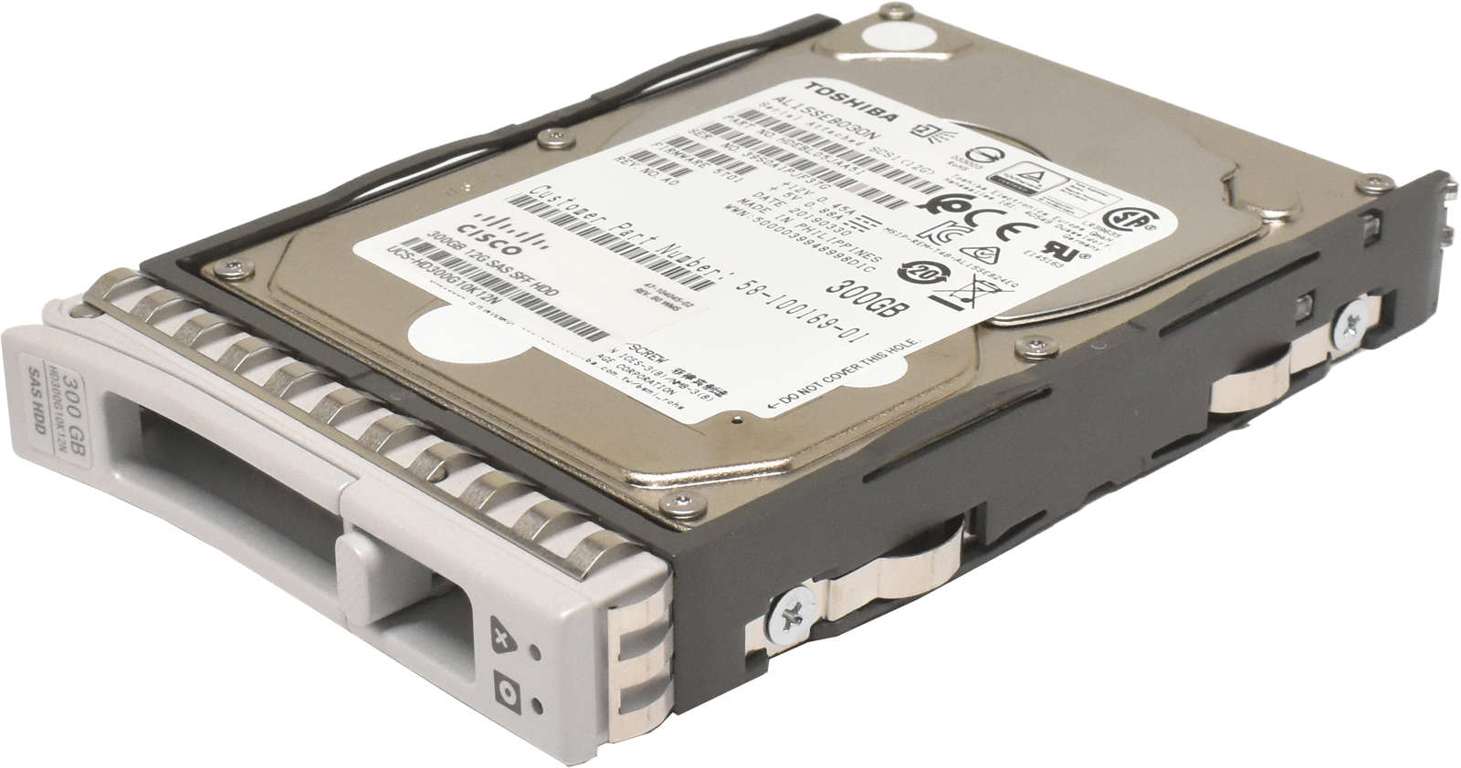 Cisco Toshiba 300GB 2.5" 10K 12G SAS SFF HDD Festplatte AL15SEB030N UCS-HD300G10K12N