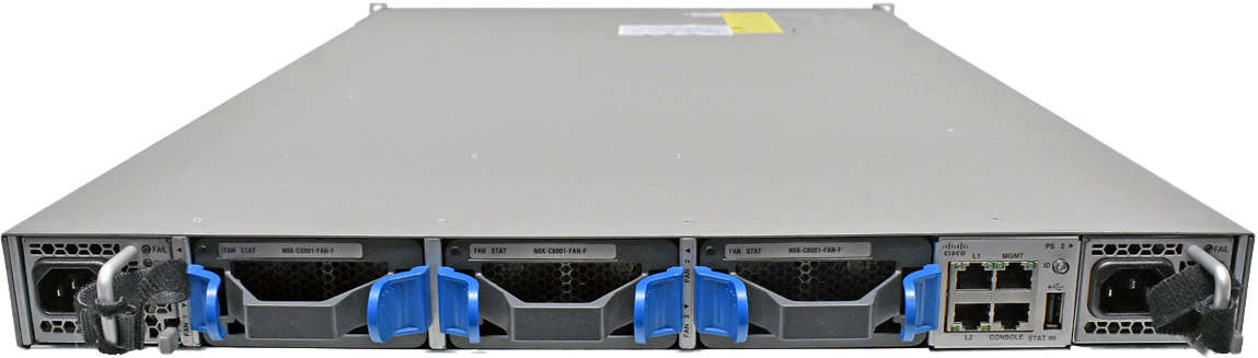 Cisco N5K-C5672UP 68-5638-02 48-Port 10GE SFP+ Switch 6x 40GE QSFP+ blue FANs