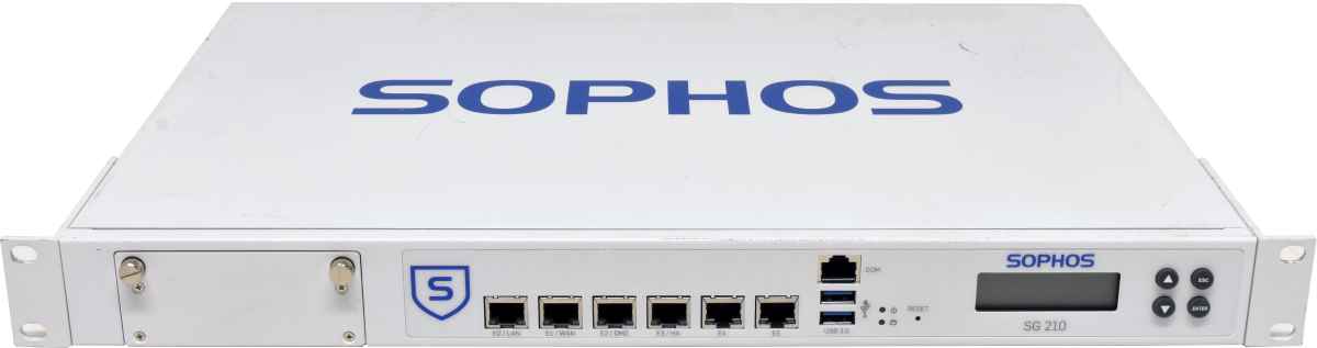 SOPHOS SG 210 Rev.1 Security Appliance SOPHOS SG 210 Rev.1 Security Appliance