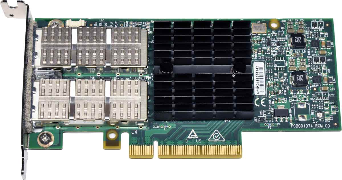 IBM 00D9552 Mellanox CX354A Dual-Port 40G PCIe x8 InfiniBand Network Adapter LP