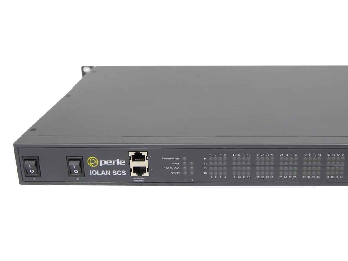 Perle IOLAN SCS48C DAC 04030750 48-Port RJ-45 RS232 Console Server