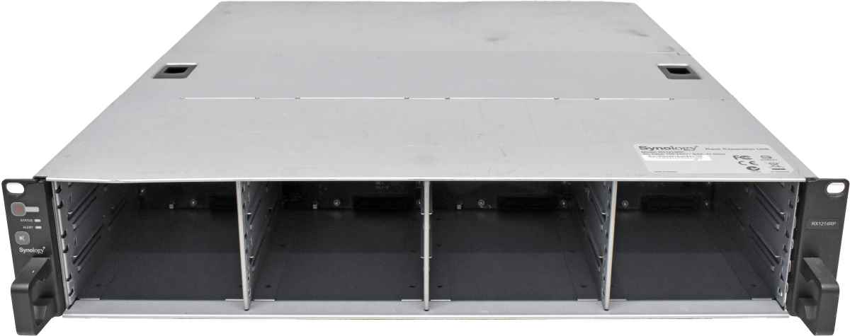 Synology RS1214RP 2U NAS Rack Station 12x 3,5 Expansionseinheit Unit