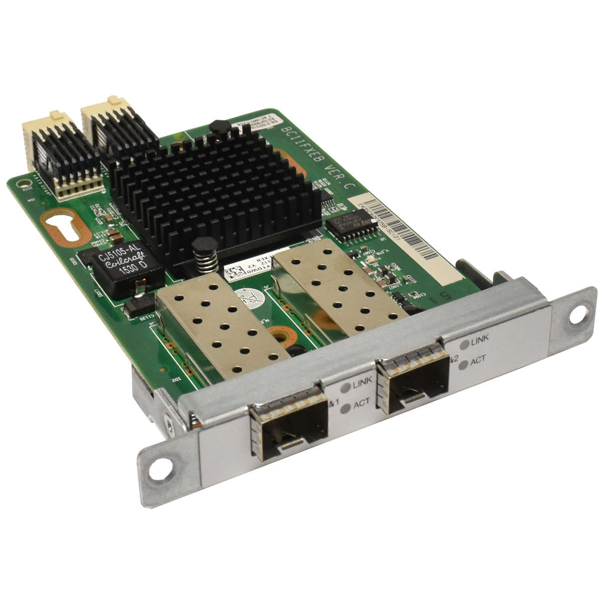 Huawei-10Gb-2-Port-Ethernet-Netzwerkkarte-SFP-BC11-003.jpg Huawei 10Gb 2-Port Ethernet Netzwerkkarte SFP+ BC11FXEB RH2288H V3 BC1M01FXEB