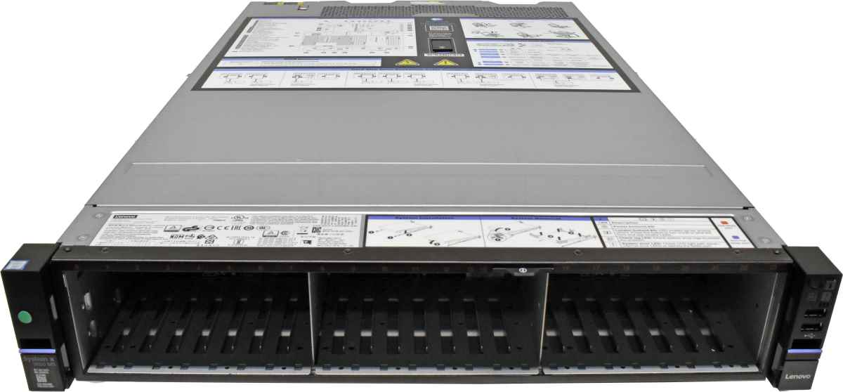 Lenovo System x3650 M5 Server Barebone 2x M5210 12G 24x SFF 2,5 No CPU & RAM