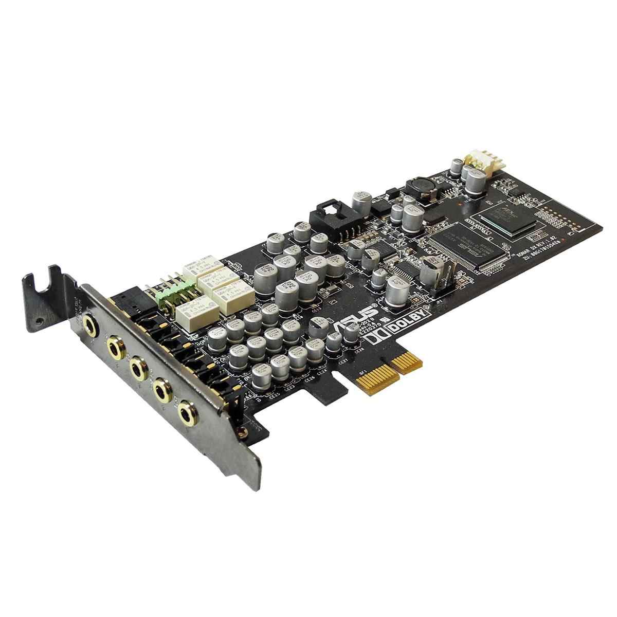 ASUS XONAR DX/XD/A Dolby Home-Theater-Technology Gaming Sound Card CT70190051 ASUS XONAR DX/XD/A Dolby Home-Theater-Technology Gaming Sound Card CT70190051