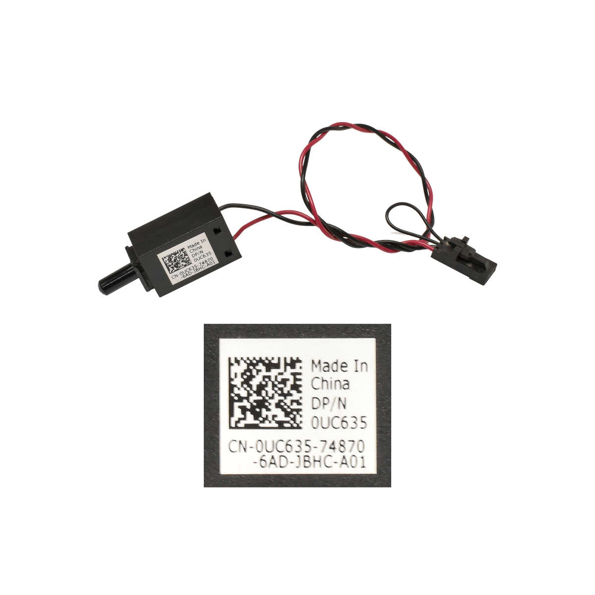 Dell-Gehäuseschalter-0UC635-für-PowerEdge-T130-Opt-001.jpg Dell Gehäuseschalter 0UC635 für PowerEdge T130 Optiplex T7600 T7610 740 760 780 790 3020 3040