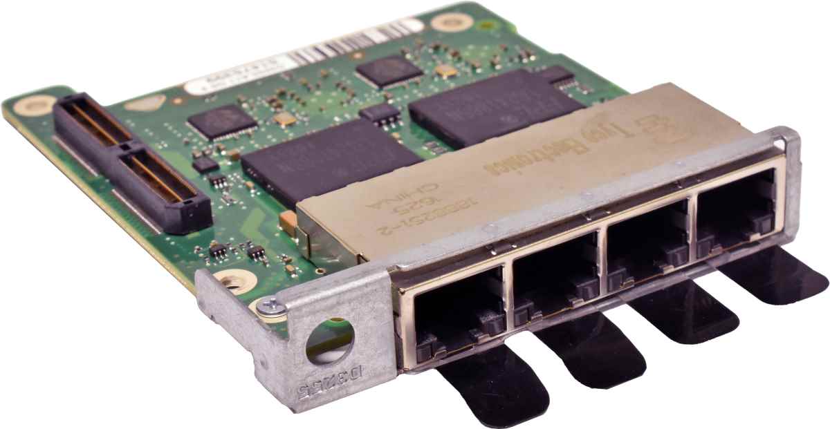 Fujitsu Primergy RX2540 M1 Quad-Port RJ-45 Gigabit Ethernet Controller Card D3255-A11