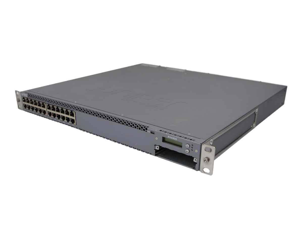 Juniper EX4300-24T 24-Port Stackable Gigabit Ethernet Switch 4x QSFP+ 2x 350W PSU