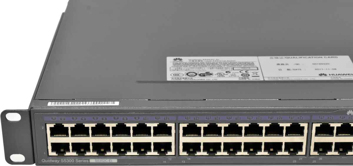 Huawei Quidway S5300 Series S5352C-EI 48-Port RJ-45 GE Huawei Quidway S5300 Series S5352C-EI 48-Port RJ-45 GE
