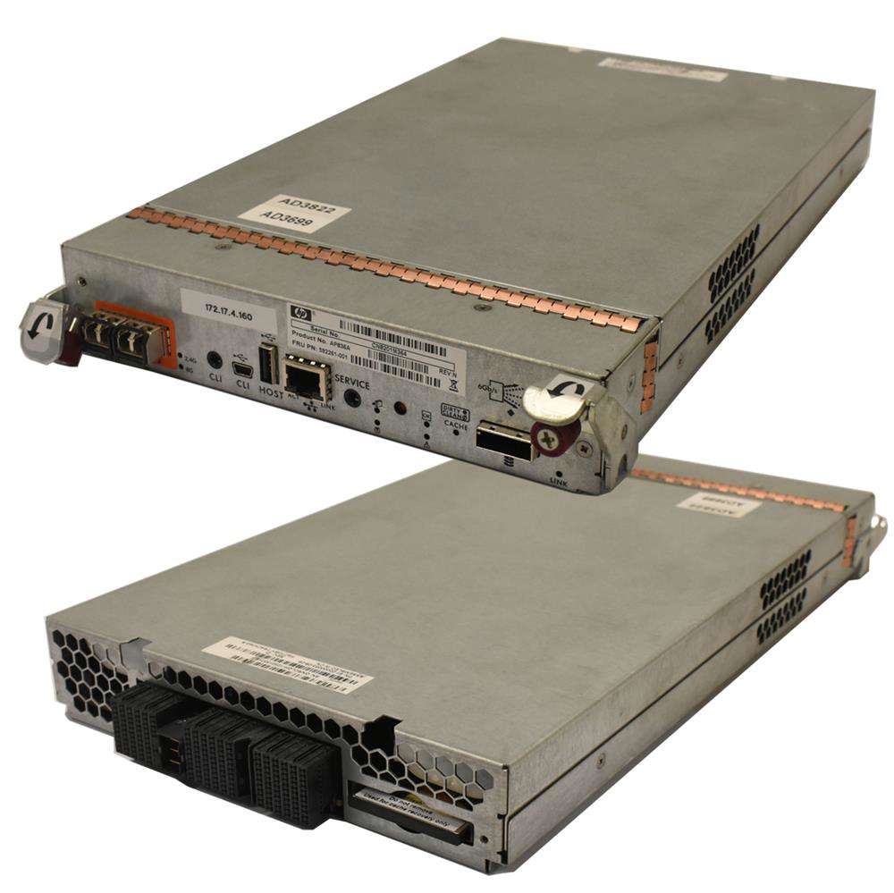 HP-Storage-Works-P2000-G3-AP836B-Controller-592261-001.jpg HP Storage Works P2000 G3 AP836B Controller 592261-001 + 2 SFP