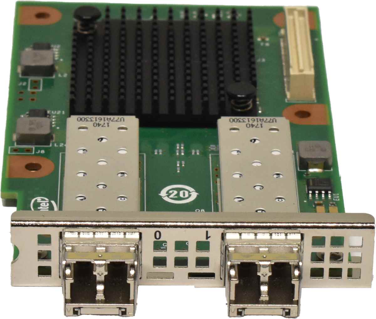 Intel Fujitsu X527-DA2 2-Port Gigabit Ethernet Netzwerkkarte H89131-009 J43972-002 M1-M5 Intel Fujitsu X527-DA2 2-Port Gigabit Ethernet Netzwerkkarte H89131-009 J43972-002 M1-M5