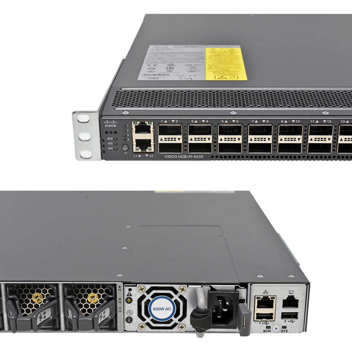 Cisco-UCS-FI-6332-32-Port-QSFP-40GE-Switch-Rack-Ea-006.jpg Cisco UCS-FI-6332 32-Port QSFP+ 40GE Switch +Rack Ears