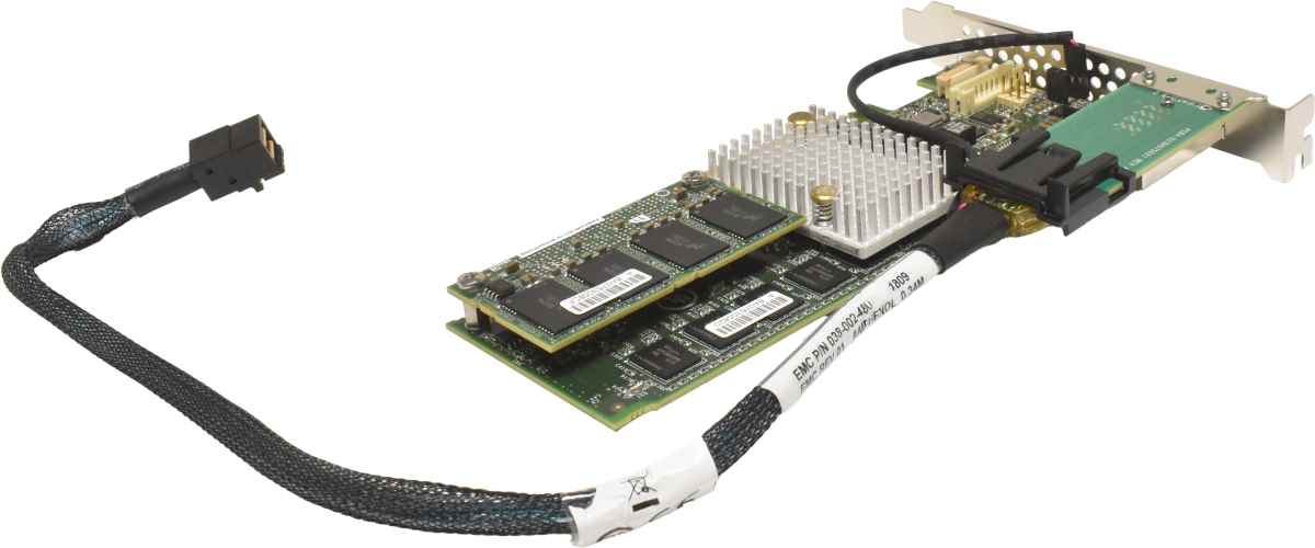 EMC NV-1616 NVRAM 16GB PCIe 3.0 x8 RAID Controller Card FP TCA-00364-08-D 038-002-480 +BBU