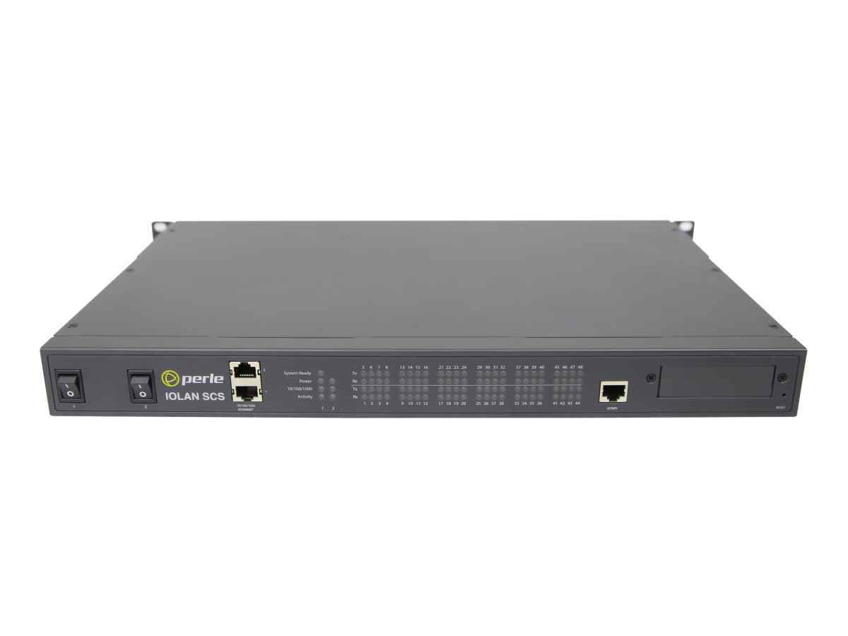 Perle IOLAN SCS48C DAC 04030750 48-Port RJ-45 RS232 Console Server