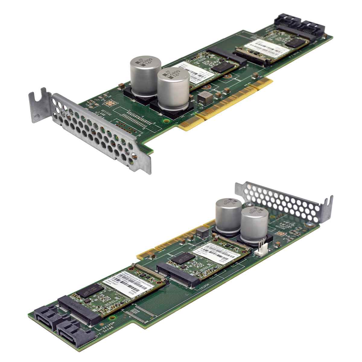 EMC 303-383-002A-00 Boot Controller Card for Isilon NL410 2x 6G 32GB mSATA Flash Memory +Kabel