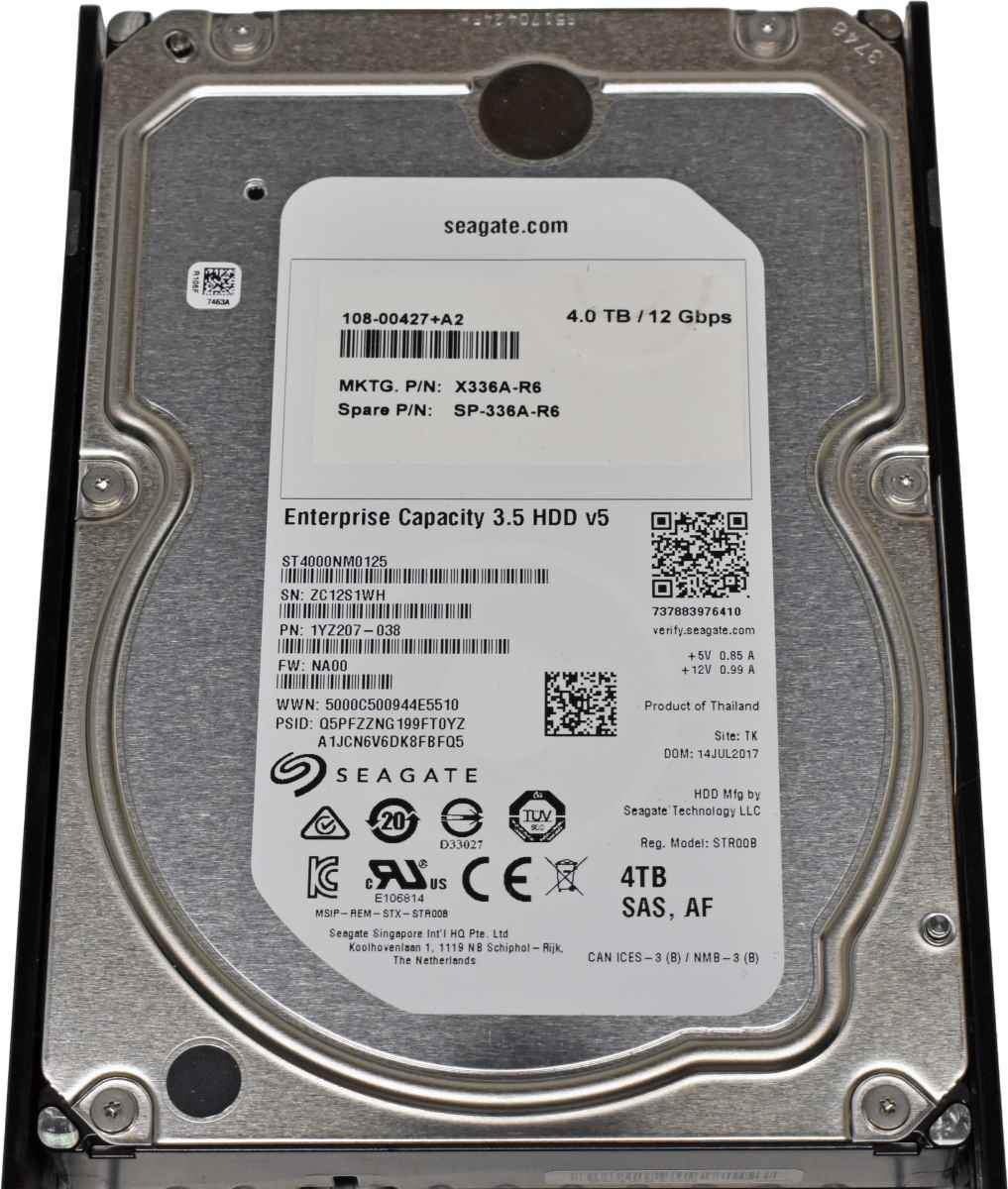 NetApp Storage NAJ-1502 111-02653+B0 12x 4TB HDD 2x Controller 2 PSU