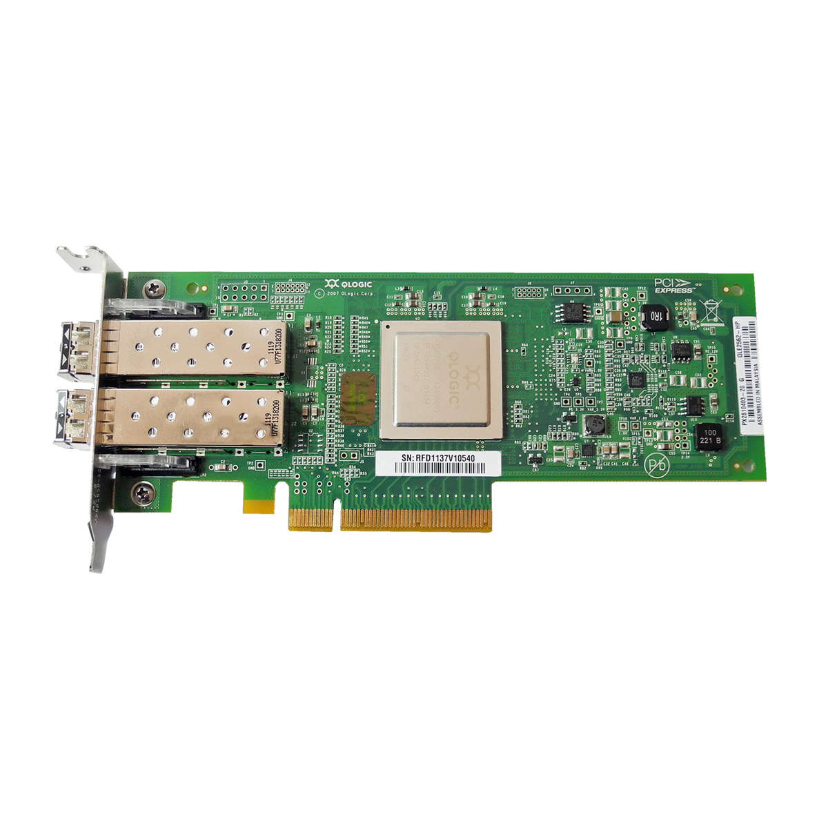 Dell-Qlogic-QLE2562L-DEL-0VX60F-0RW9KF-FC-2-Port-8-002.jpg DELL QLE2562L-DEL QLogic FC Dual-Port 8 Gb PCI-E x8 Network Adapter DP/N 0RW9KF LP Neu