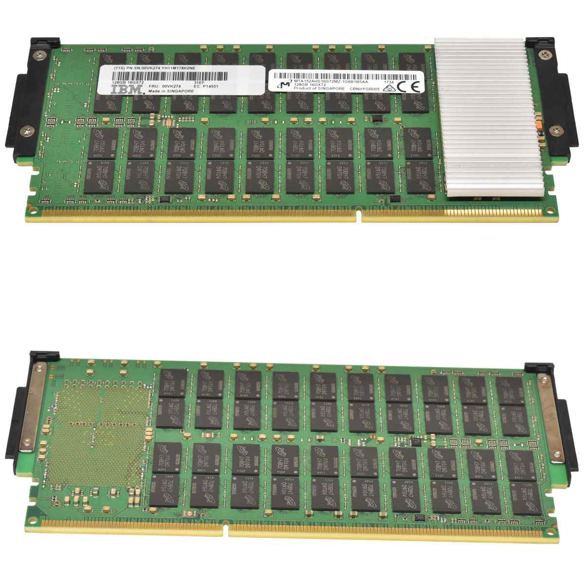 IBM Micron 128GB DDR4 CDIMM 16GX72 00VK274 für IBM Power 8 Server IBM Micron 128GB DDR4 CDIMM 16GX72 00VK274 für IBM Power 8 Server