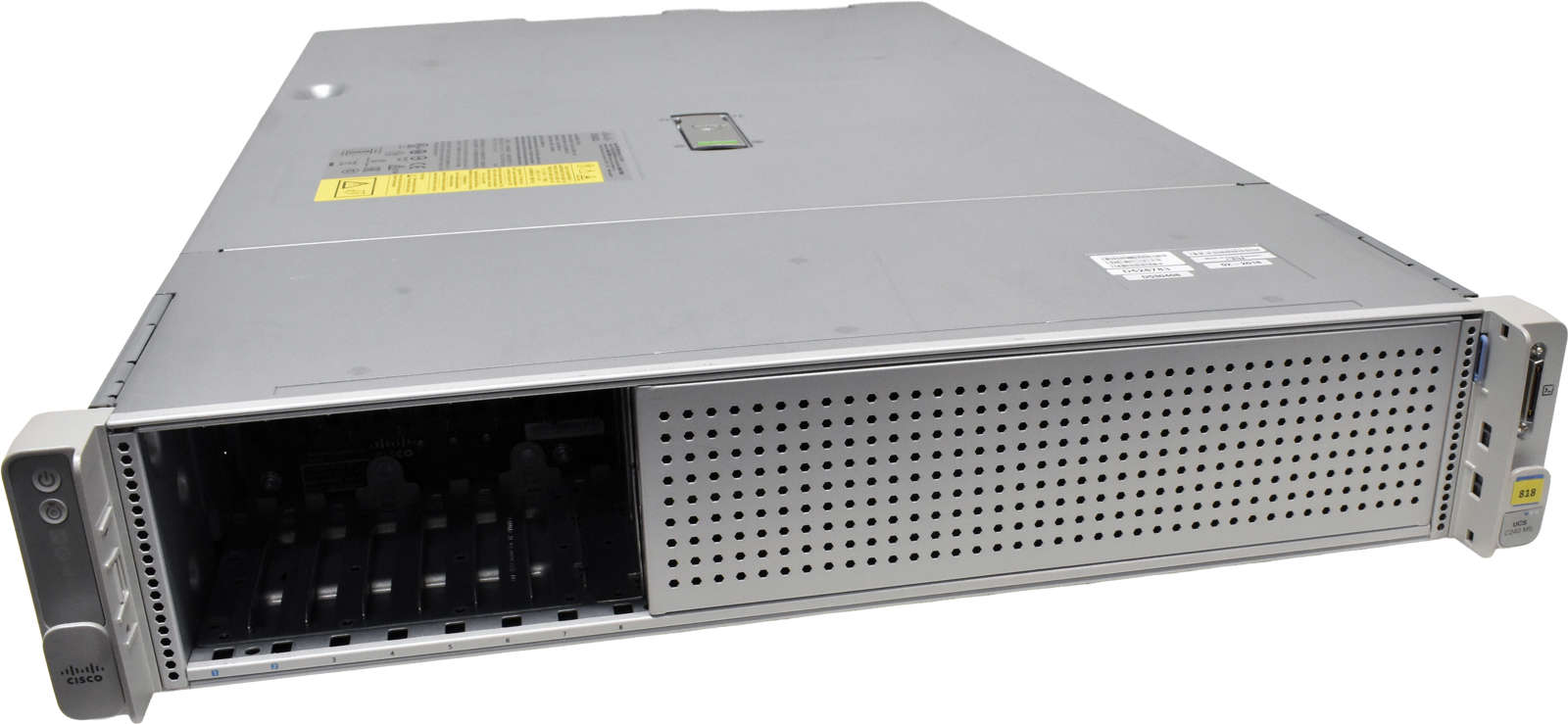 CISCO UCS C240 M5 no CPU 2x Kühler no PC4 10x SFF RAID M5 2U 2x Riser 1x40G QSFP+ MLOM