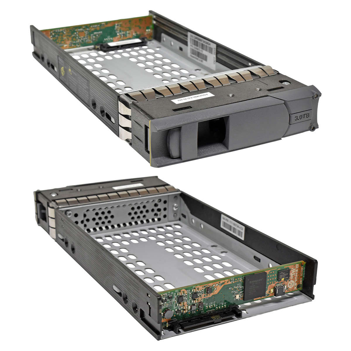 NetApp HDD Caddy Tray 3.5" 111-00734+C0/C1/C2 DS4243 DS4246 +Interposer SATA SAS