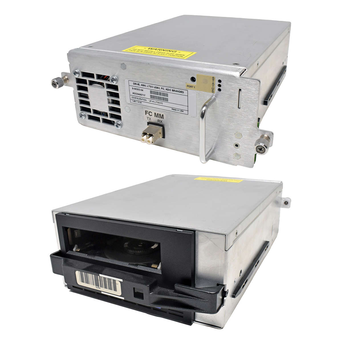 Quantum 8-00303-04 DRV ASM LTO-3 UDS3 FC 4G ADIC Tape Drive