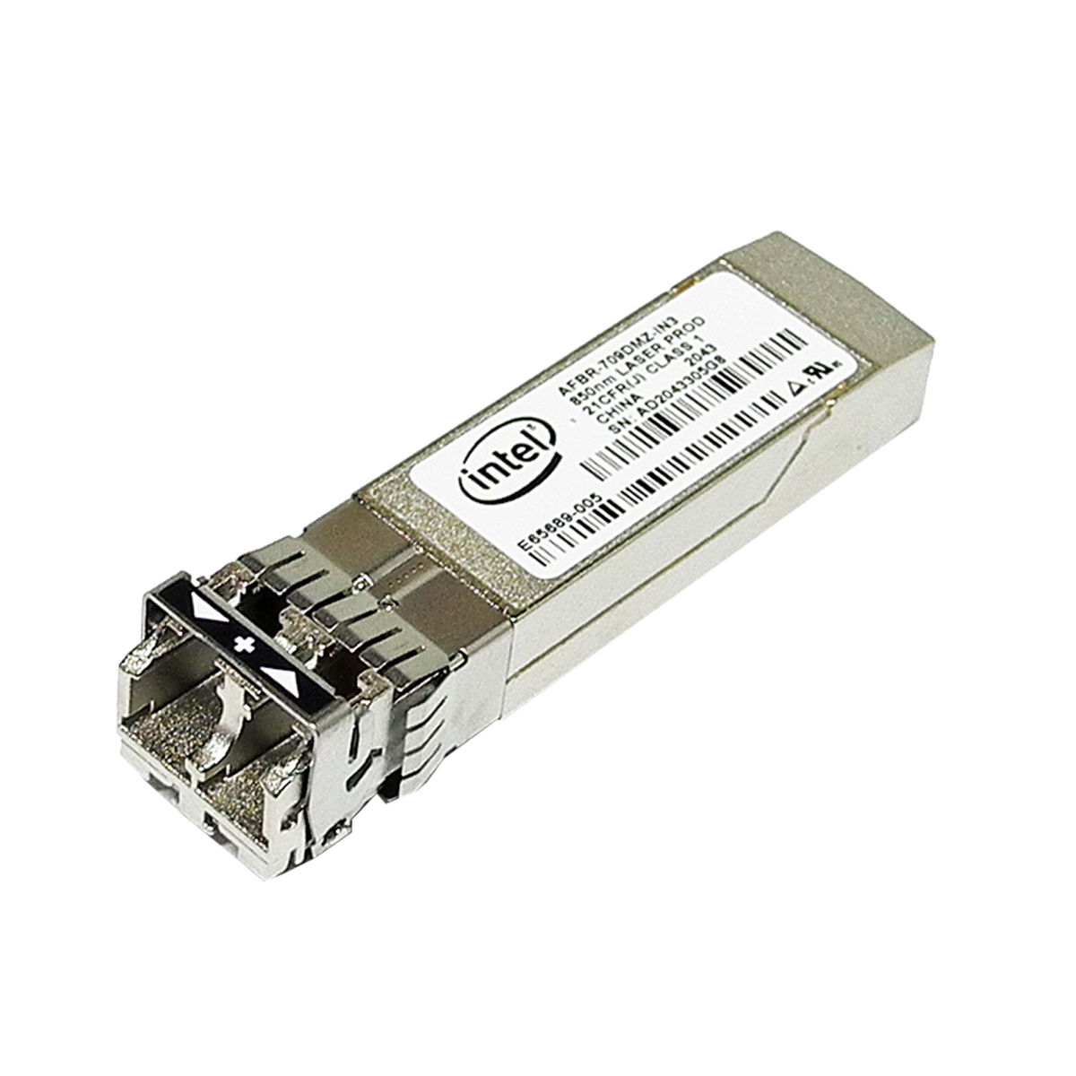 Intel Avago AFBR-709DMZ-IN3 SFP+ 10 Gb 850nm Transceiver E65689-005 Intel Avago AFBR-709DMZ-IN3 SFP+ 10 Gb 850nm Transceiver E65689-005