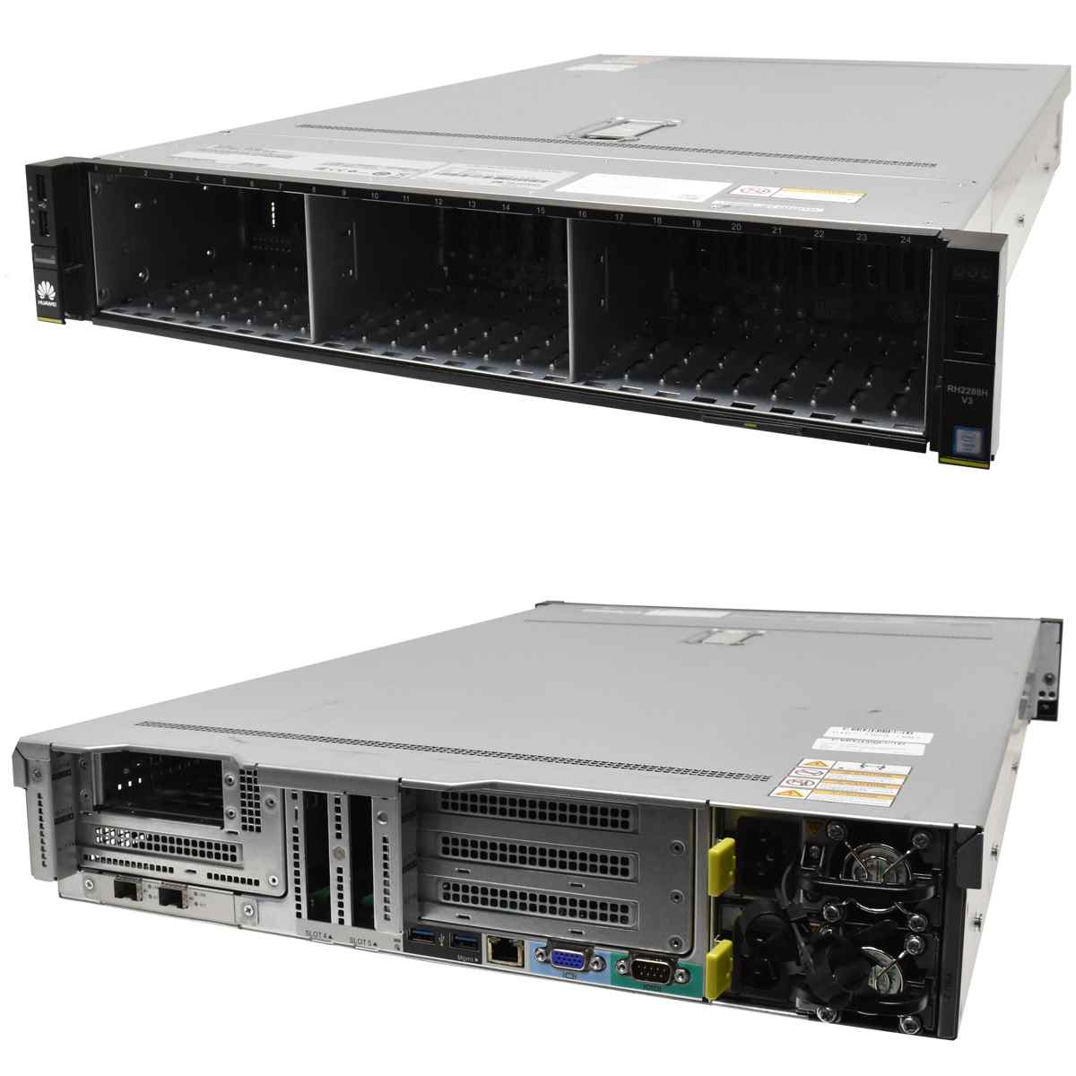 HUAWEI RH2288H V3 Server ohne CPU ohne RAM 2x Kühler 25x 2,5 SFF 2x 2,5 SFF HUAWEI RH2288H V3 Server 2XE5-2640 V3 16GB 25x 2,5 SFF 2x 2,5 SFF