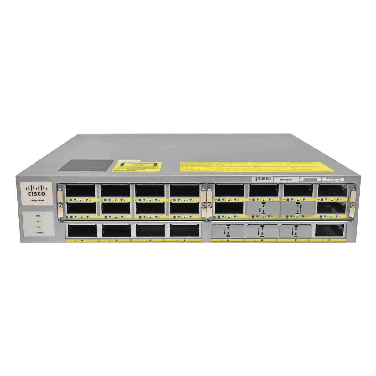 Cisco Catalyst WS-C4900M 68-2911-08 24 x 10G X2-Transceiver Ports 2 x WS-X4908-10GE Half Cards Cisco Catalyst WS-C4900M 68-2911-08 24 x 10G X2-Transceiver Ports 2 x WS-X4908-10GE Half Cards