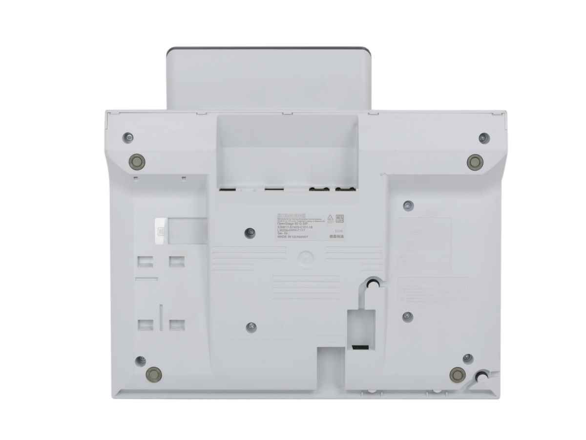 2x Siemens / Unify Phone OpenStage 60 G SIP IP VoIP Phone Ice Blue Handset