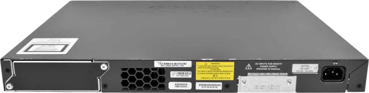 Cisco WS-C2960X-48FPS-L 48-Port PoE+ RJ-45 GE Switch 4x SFP Cisco WS-C2960X-48FPS-L 48-Port PoE+ RJ-45 GE Switch 4x SFP