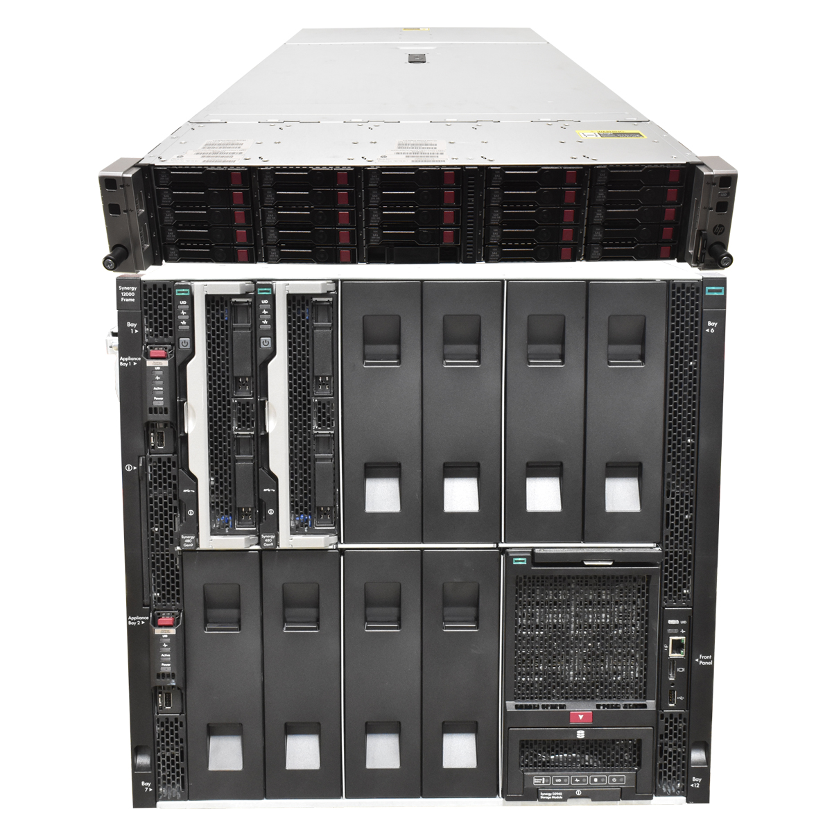 HPE Synergy 12000 2x 480 G9 2x 40Gb VC Apollo R2800 2x XL190r G9 19.2TB 12G HDD HPE Synergy 12000 2x 480 G9 2x 40Gb VC Apollo R2800 2x XL190r G9 19.2TB 12G HDD
