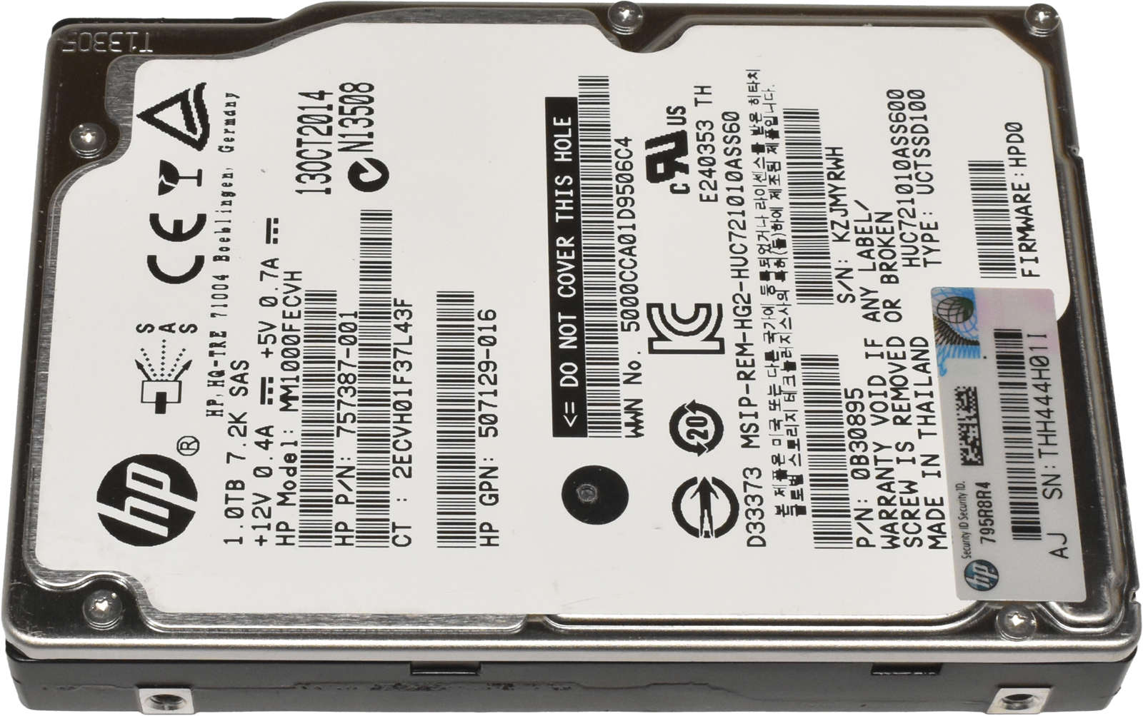 HP-1TB-2-5-6G-7-2K-SAS-HDD-Festplatte-MM1000FECVH-003.jpg HP 1TB 2.5" 6G 7.2K SAS HDD Festplatte MM1000FECVH 757387-001 0B30895