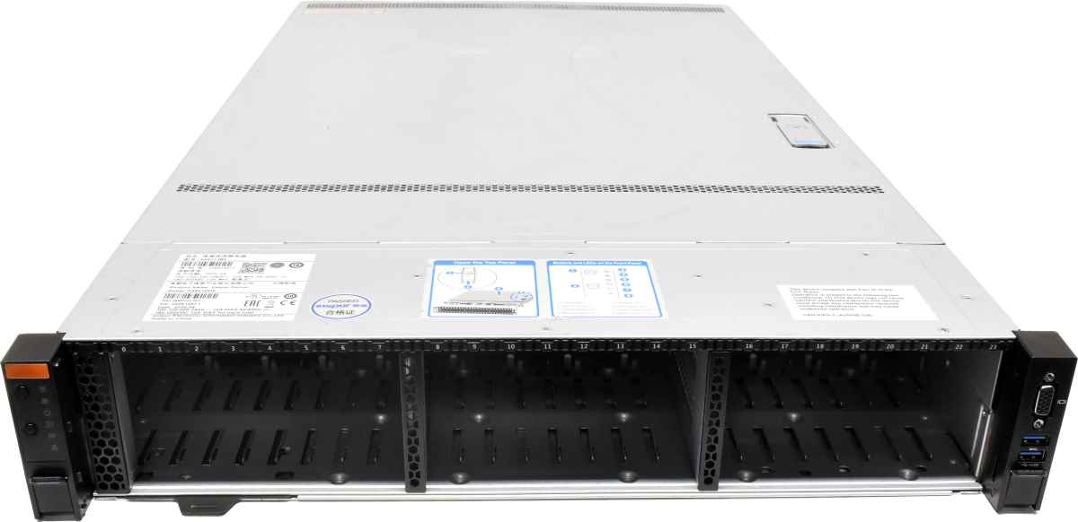 Inspur Server SA8212M5 4x Gold 6140 128GB RAM 24x 2,5 Bay 2HE No Backplane