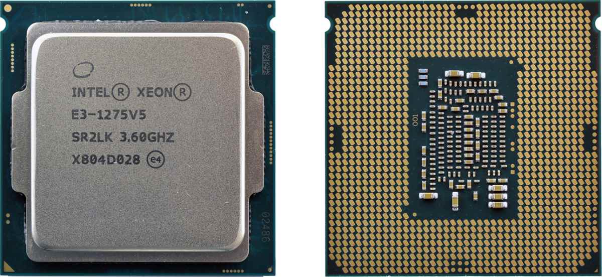 Intel Xeon Processor E3-1275 V5 4-Core 3,60GHz 8MB Cache FCLGA1151 SR2LK / SR2CT Intel Xeon Processor E3-1275 V5 4-Core 3,60GHz 8MB Cache FCLGA1151 SR2LK / SR2CT