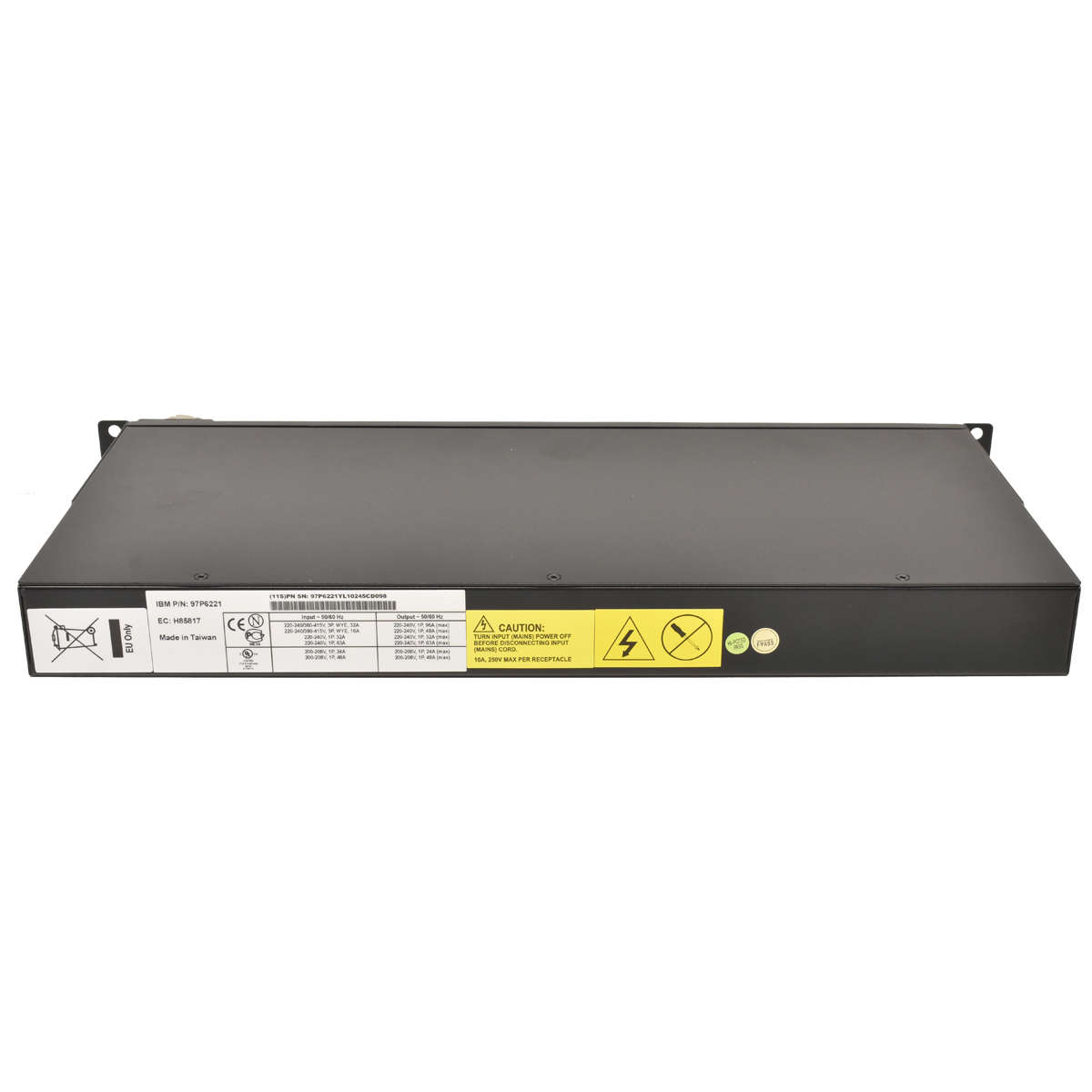 IBM-PDU-97P6221-26K4247-12x-C13-3-Phasen-mit-Halte-003.jpg IBM PDU 97P6221 26K4247 12x C13 3 Phasen mit Halterung