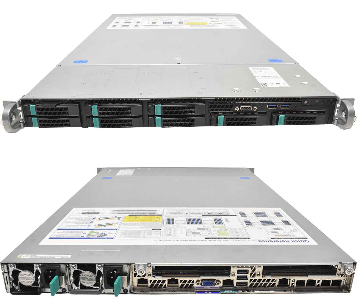 Intel Server R1000 2x E5-2697 v3 32GB RAM PC4 4x LFF 3,5 ohne HDD Rahmen