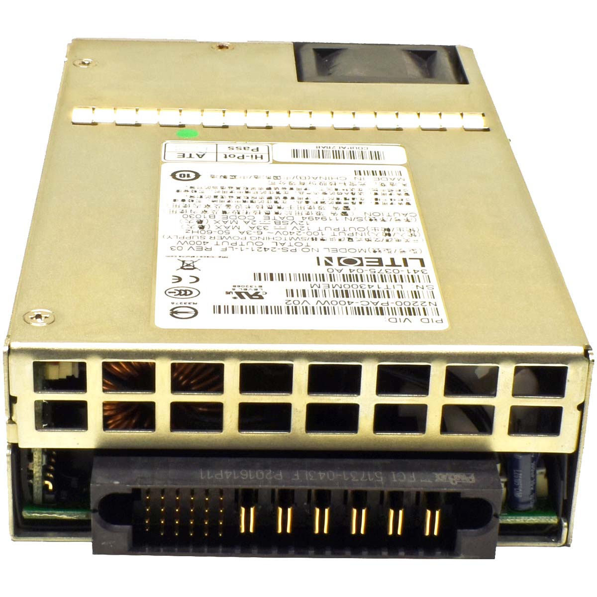 Cisco LiteOn N2200-PAC-400W-B Power Supply/Netzteil 341-0436-03 für Nexus 2224TP 2248TP