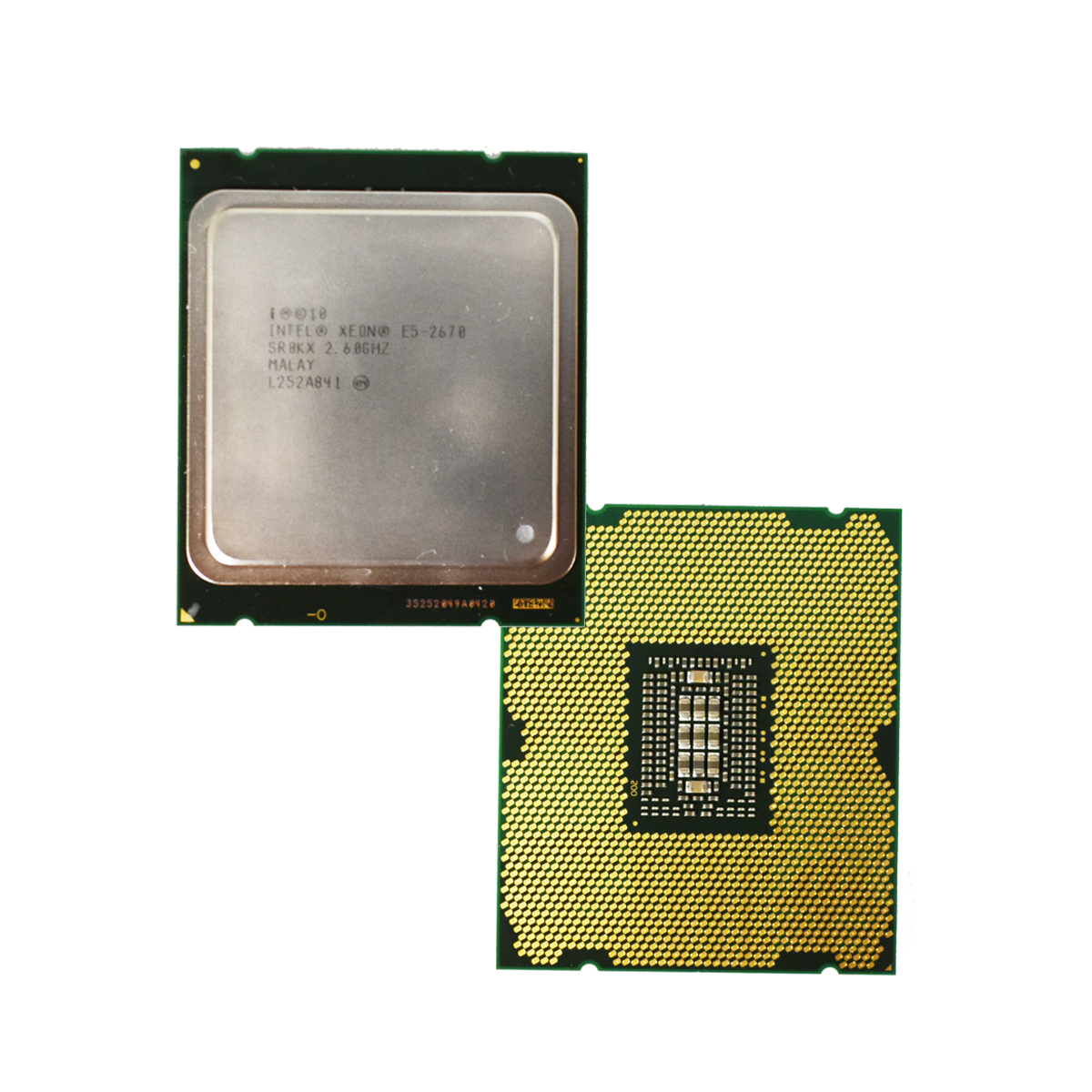 Intel Xeon Processor E5-2670 20MB SmartCache 2.6GHz OctaCore FC LGA 2011 SR0KX Intel Xeon Processor E5-2670 20MB SmartCache 2.6GHz OctaCore FC LGA 2011 SR0KX