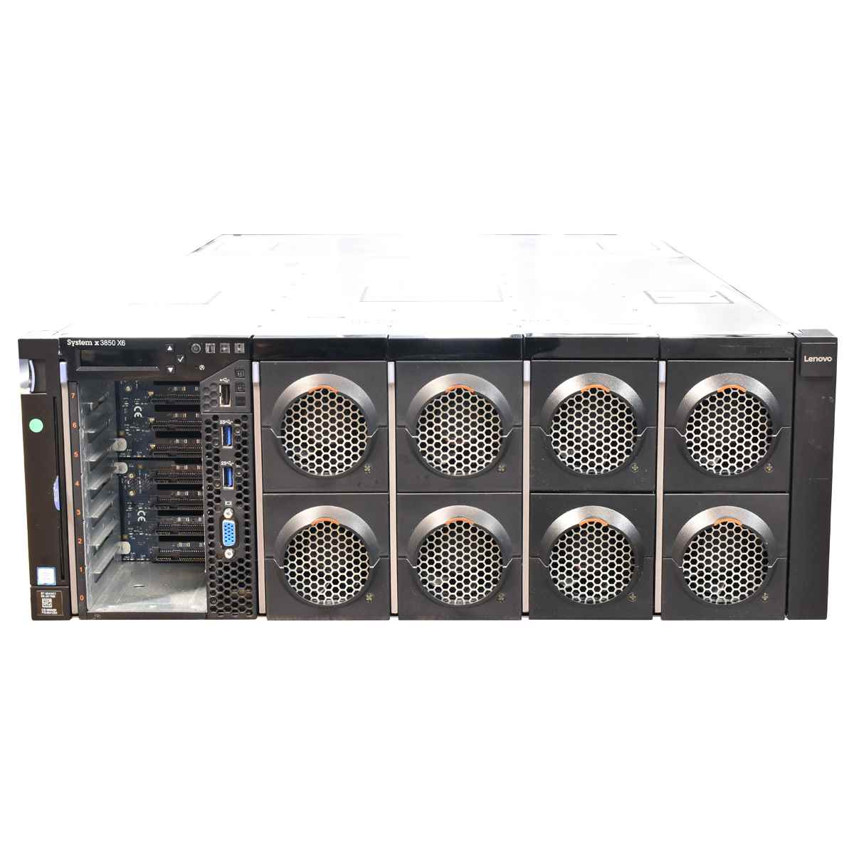 Lenovo Server System X3850 X6 4x E7-4880 V2 15-C 2.50GHz CPU 0GB RAM 8x SFF 2,5 Lenovo Server System X3850 X6 4x E7-4880 V2 15-C 2.50GHz CPU 0GB RAM 8x SFF 2,5