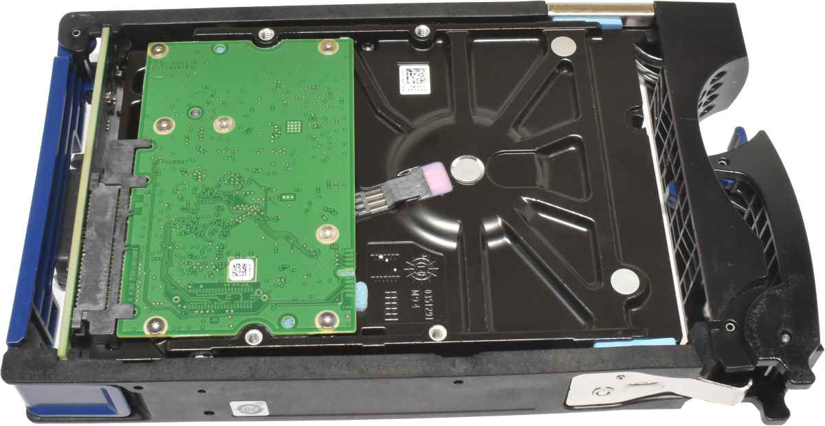 EMC Seagate 1TB 3.5" 7.2K 6G SAS HDD Festplatte ST1000NM0023 9ZM273-031 mit Rahmen