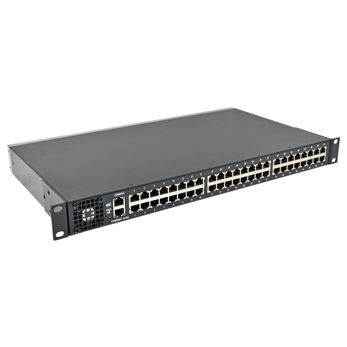 Digi CM 48 Dual Power 50001856-01 50000687-02 48-Port Console Server Digi CM 48 Dual Power 50001856-01 50000687-02 48-Port Console Server +Rack Ears