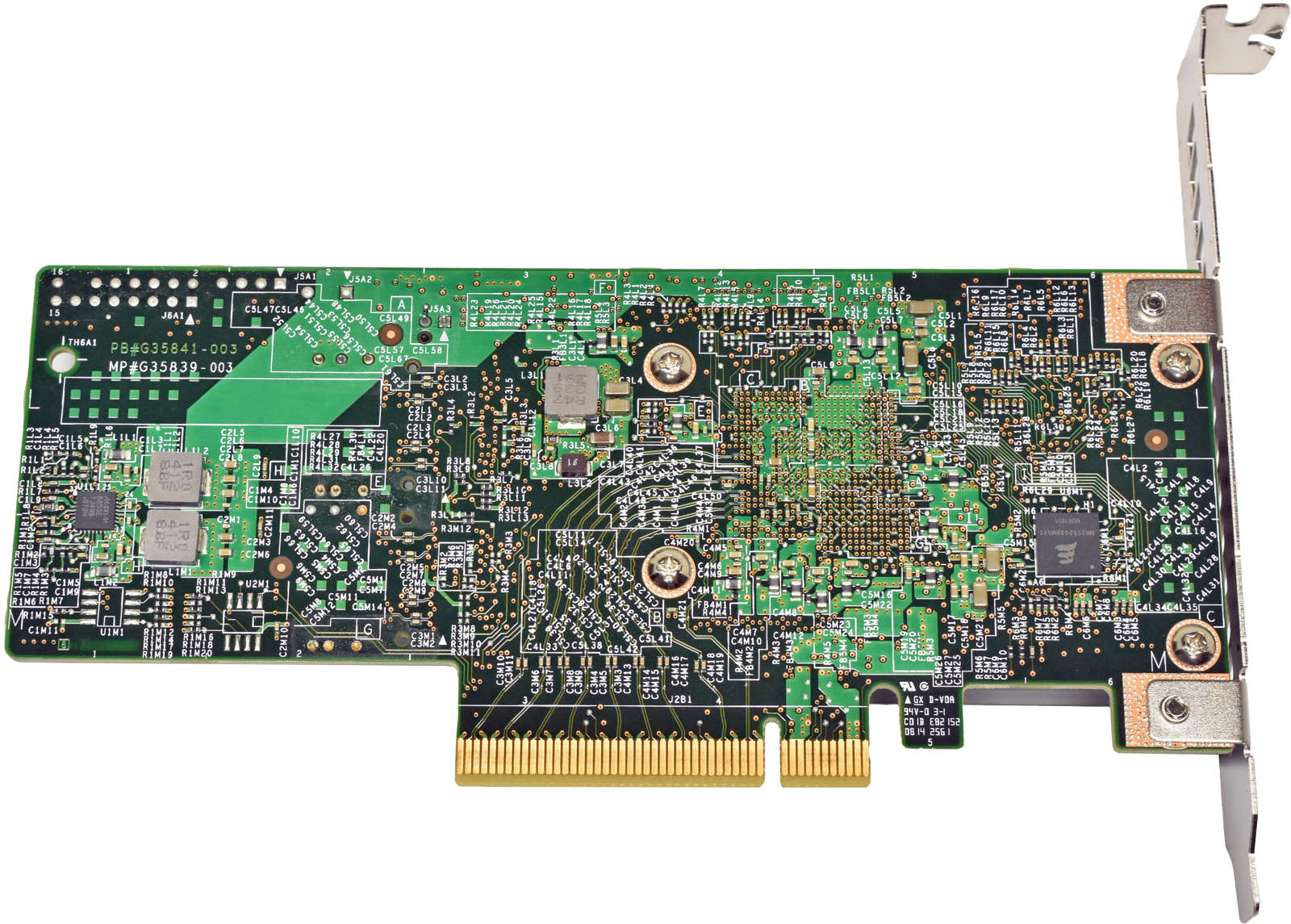 Intel G36694-311 G35841-003 G35839-003 Single-Port SAS 6G PCIe x8 RAID Controller FP + Cable