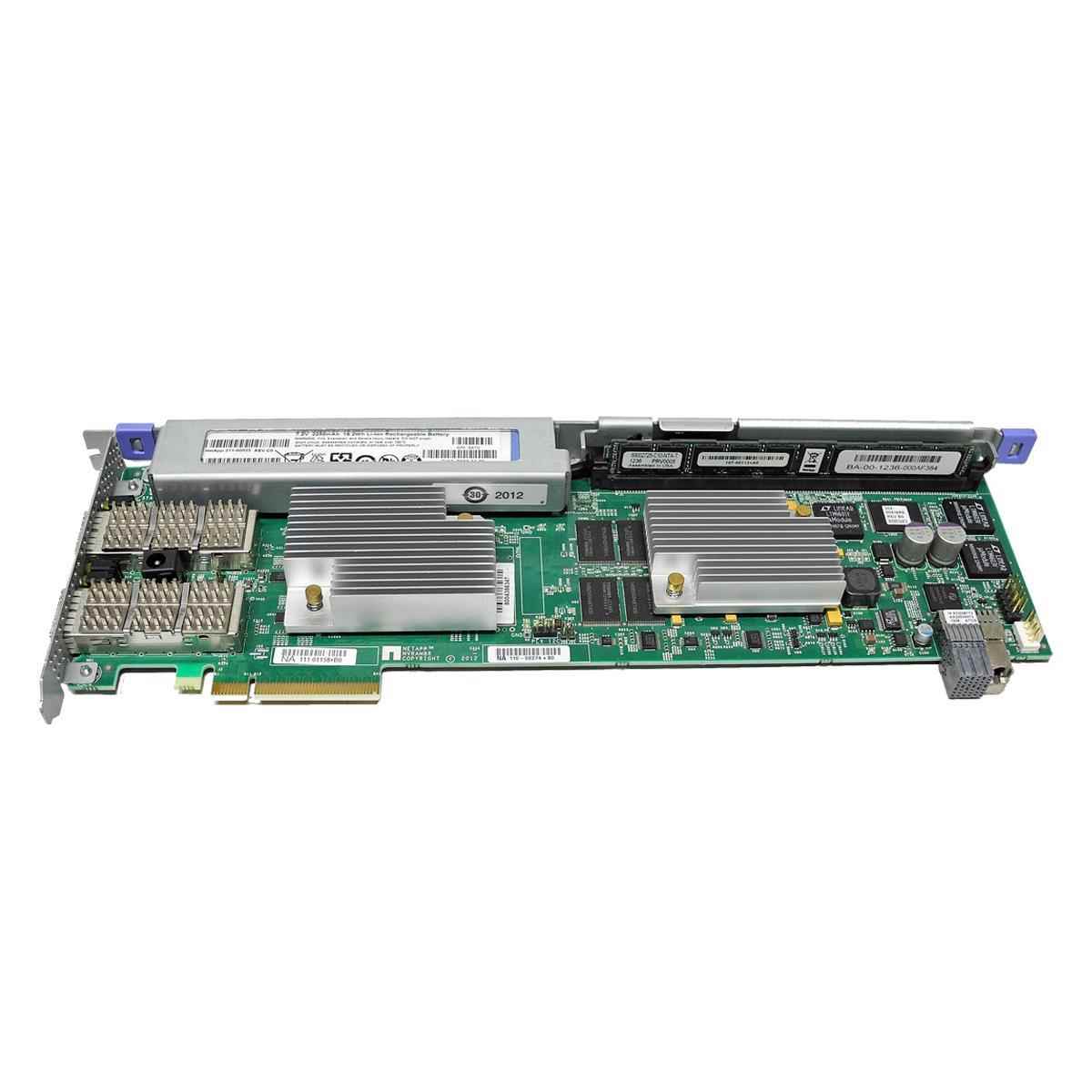 NetApp X3149-R6 Dual-Port 10 Gb/s QSFP+ PCIe x8 NVRAM8X Card PN 111-00607+C1