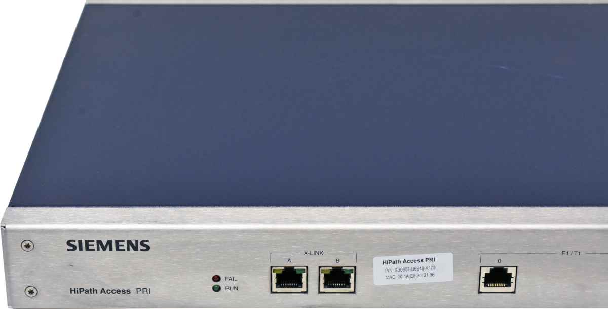 Siemens HIPath Access PRI S30807-U6648-X170 Siemens HIPath Access PRI S30807-U6648-X170
