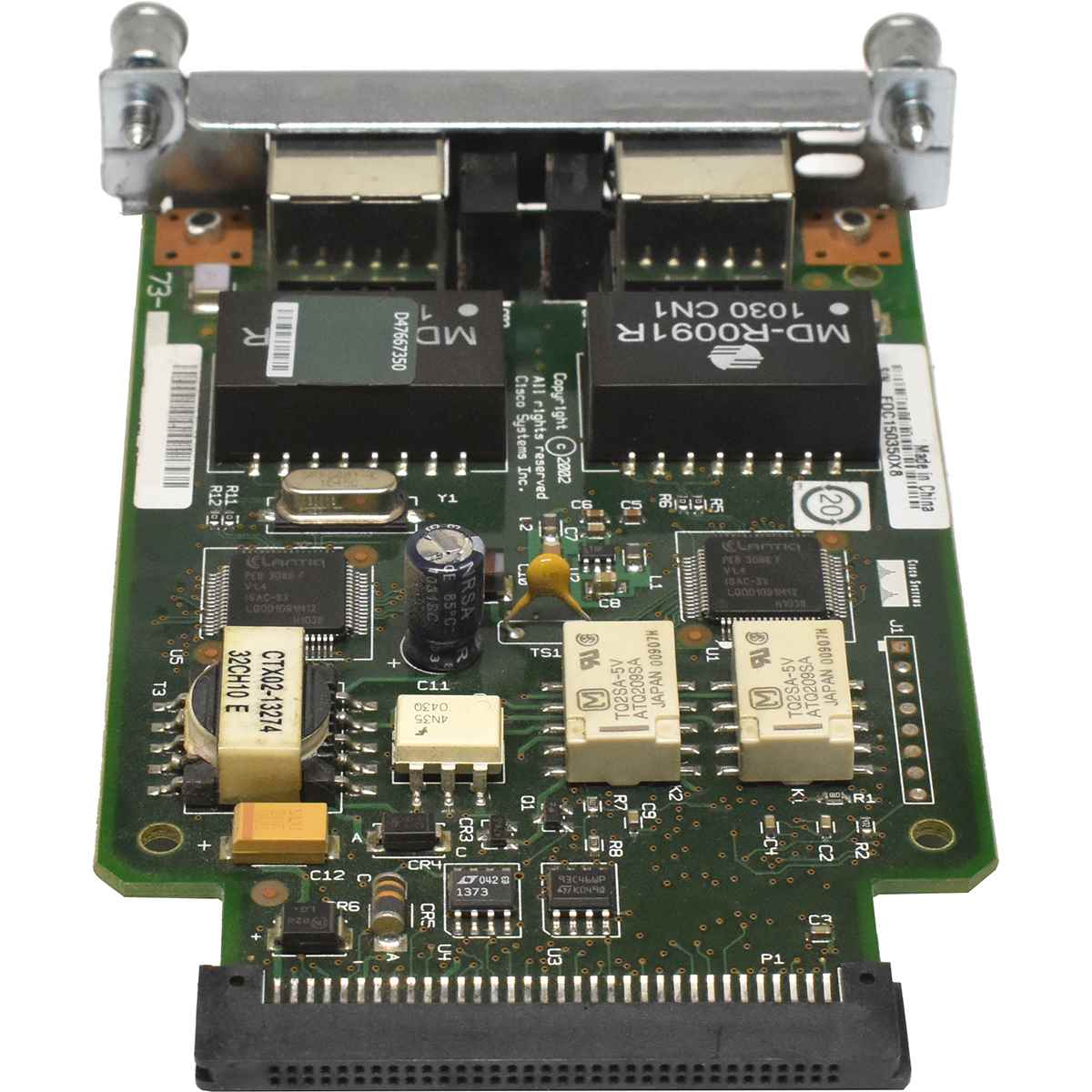 Cisco VIC2-2BRI-NT/TE 2-Port Voice Interface Card Cisco VIC2-2BRI-NT/TE 2-Port Voice Interface Card