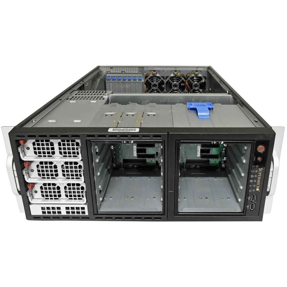 Supermicro CSE-748 4U Rack Server Mainboard X8QB6-F Rev. 1.01A 4x Xeon E7-4850 10C 128 GB RAM Supermicro CSE-748 4U Rack Server Mainboard X8QB6-F Rev. 1.01A 4x Xeon E7-4850 10C 128 GB RAM