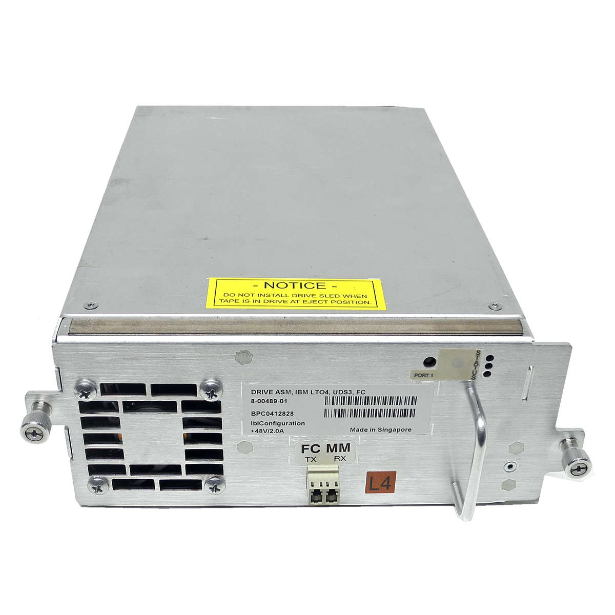 Quantum 8-00489-01 DRV ASM LTO 4 UDS3 FC Tape Drive/Bandlaufwerk für IBM TS3310