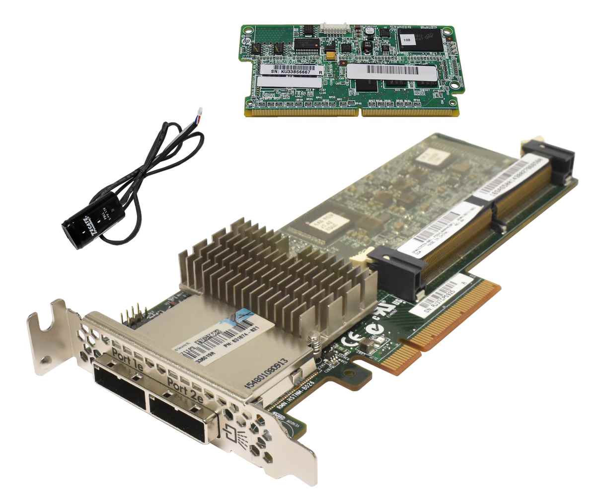 HP Smart Array P421 6Gb SAS RAID Controller 1GB FBWC +BBU 610671-003 633539-001 LP