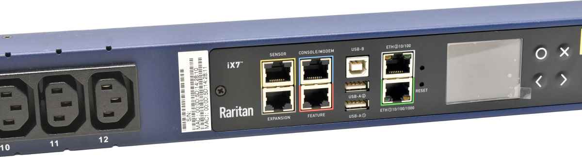 Raritan PX3-1486-M5K2 Power Distribution Unit PDU 3.8kVA 16A 24x C13 +Rack Ears